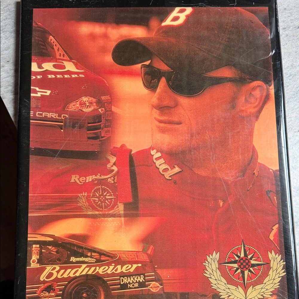 Budweiser Red Racing Art